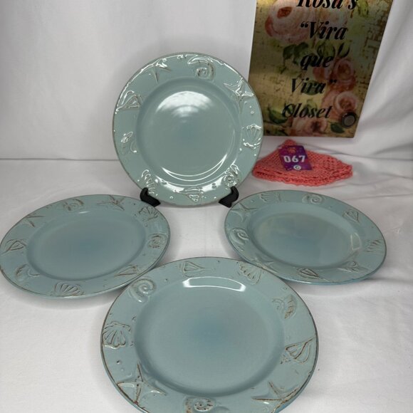 Thompson Pottery Cape Cod Salad Plate Blue - Picture 2 of 6